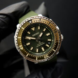 SEIKO Urban Safari Olive Green Baby Tuna SRPF83
