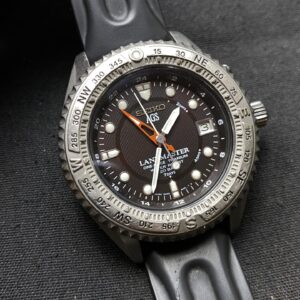 Seiko Landmaster AGS Diver 5M45-6A00 Titanium SBDW005