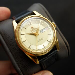 Vintage Titoni Airmaster Day-Date (Mandarin Day) Gold Plated