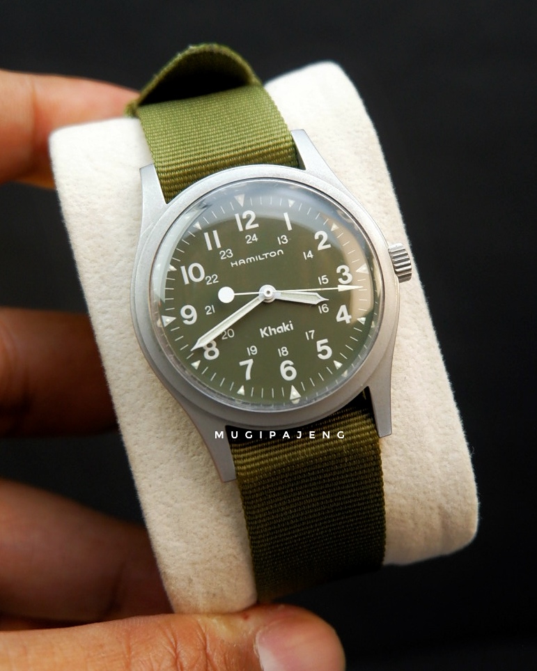 Hamilton Khaki Mechanical Vintage "Late 80s Military"