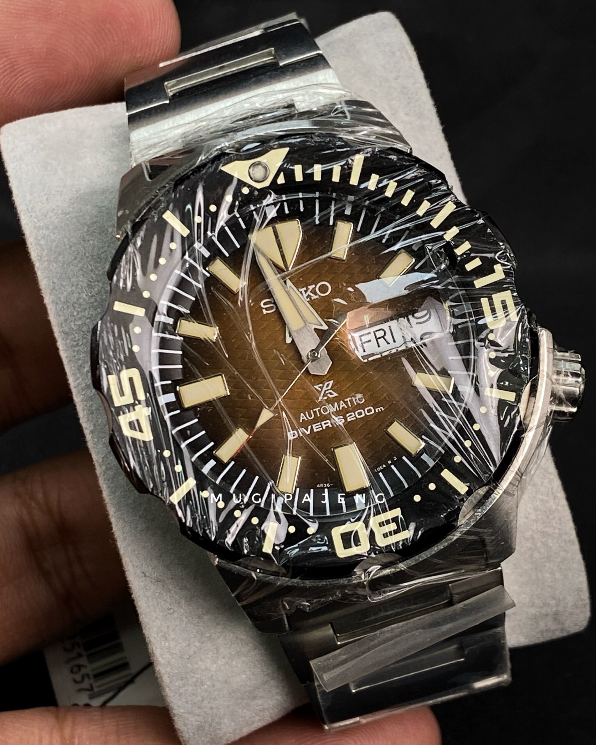 Seiko Prospex Monster SRPK55K1 "Komodo Dragon" Indonesian Exclusive Limited Edition - Gambar 2