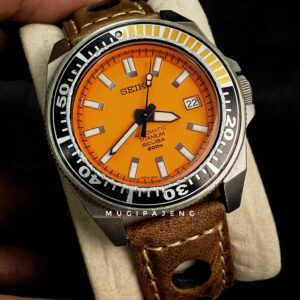 Seiko Prospex Diver Orange Dial SBDA005 Automatic Titanium Scuba 200m