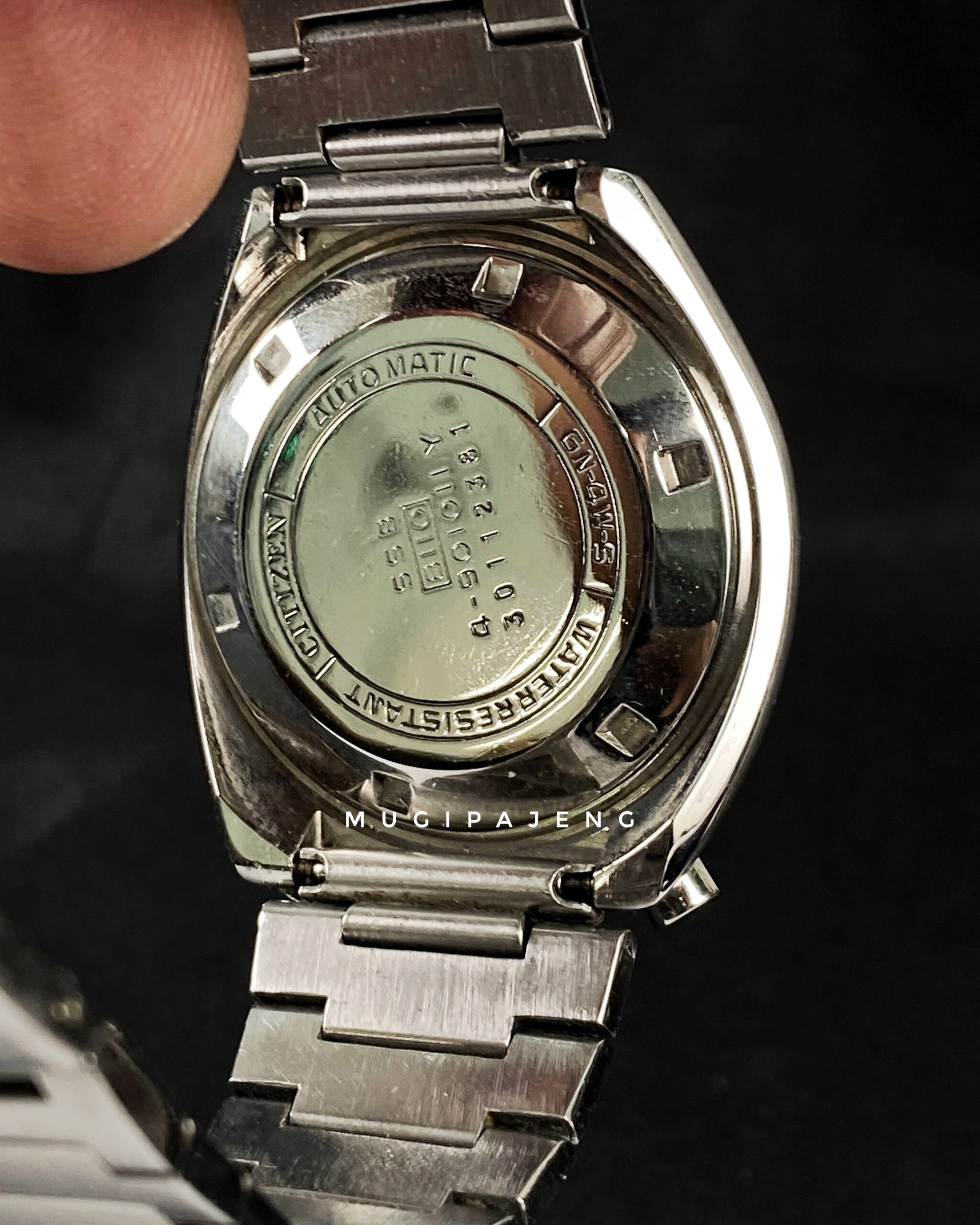 Citizen Challenge Timer Bull Head Panda Dial 4-901177 K - JDM - Gambar 9