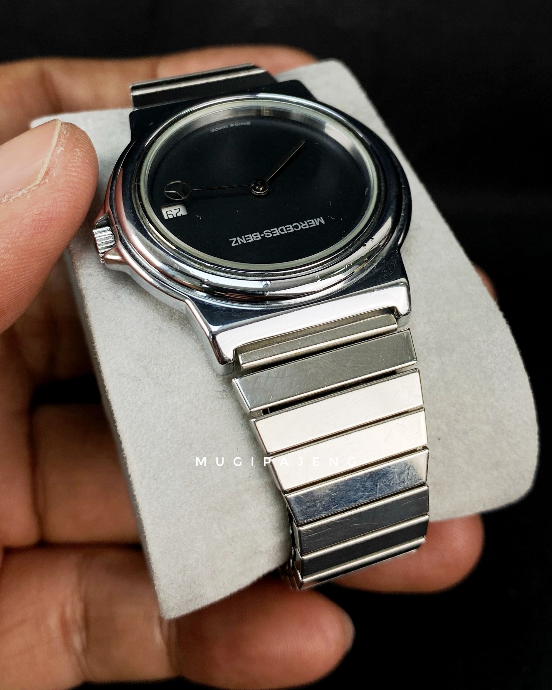 Mercedes-Benz by Fortis Swiss Vintage 1980s - Gambar 7