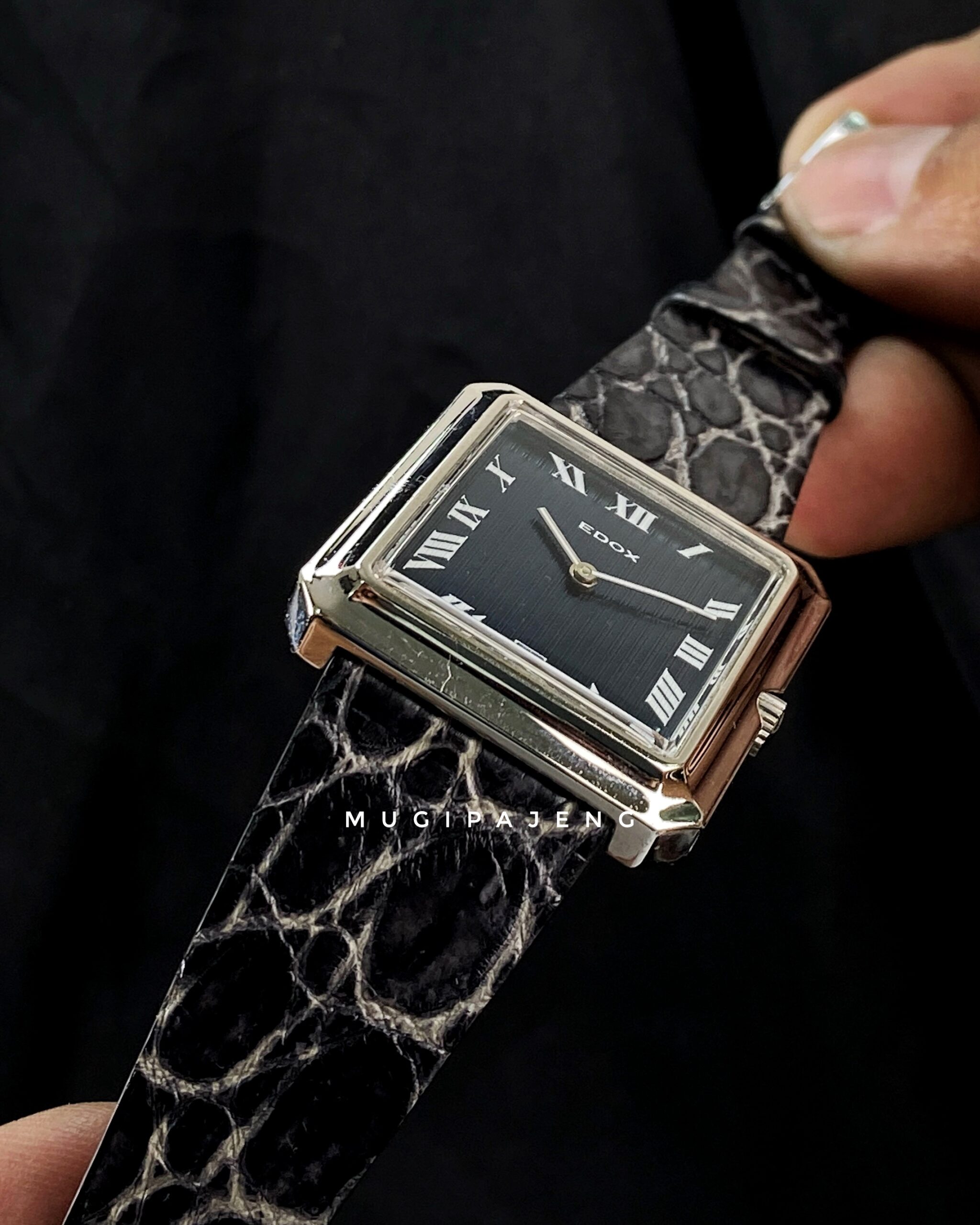 Vintage Edox Tank Ref. 410-5005 - Gambar 5