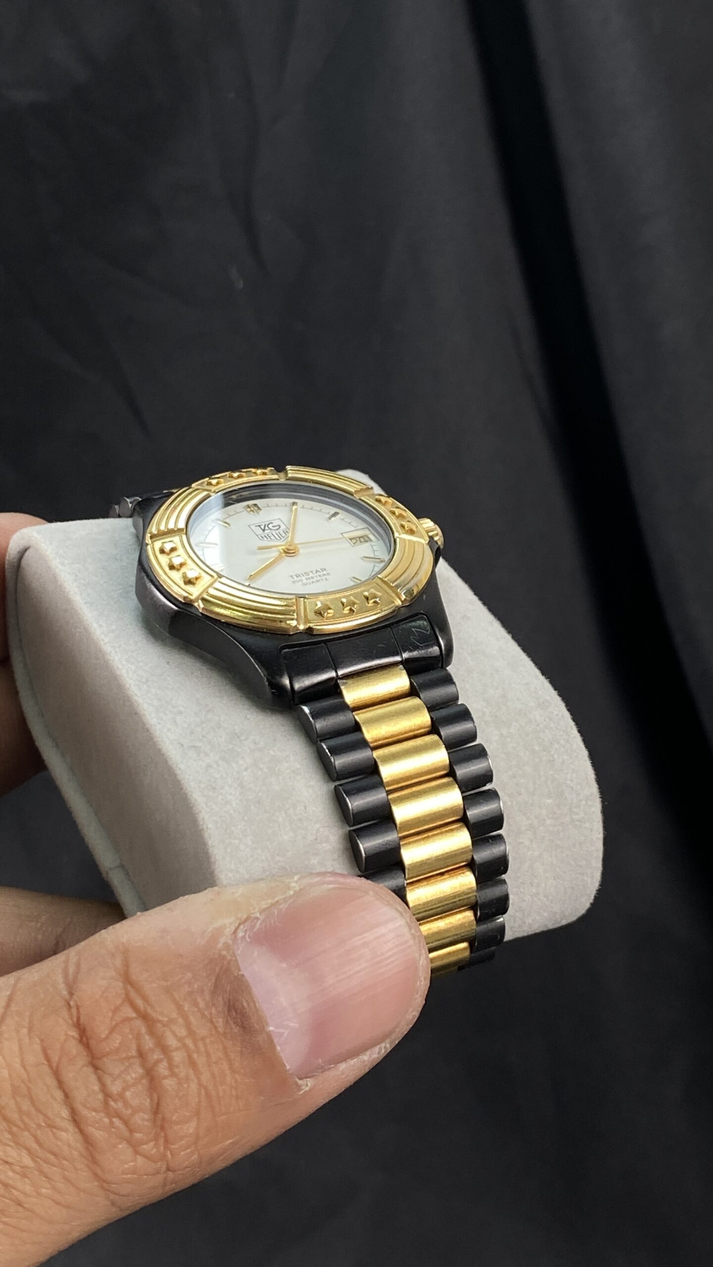TAG Heuer Tristar Ref. 956.808 – Gold & Black - Gambar 6
