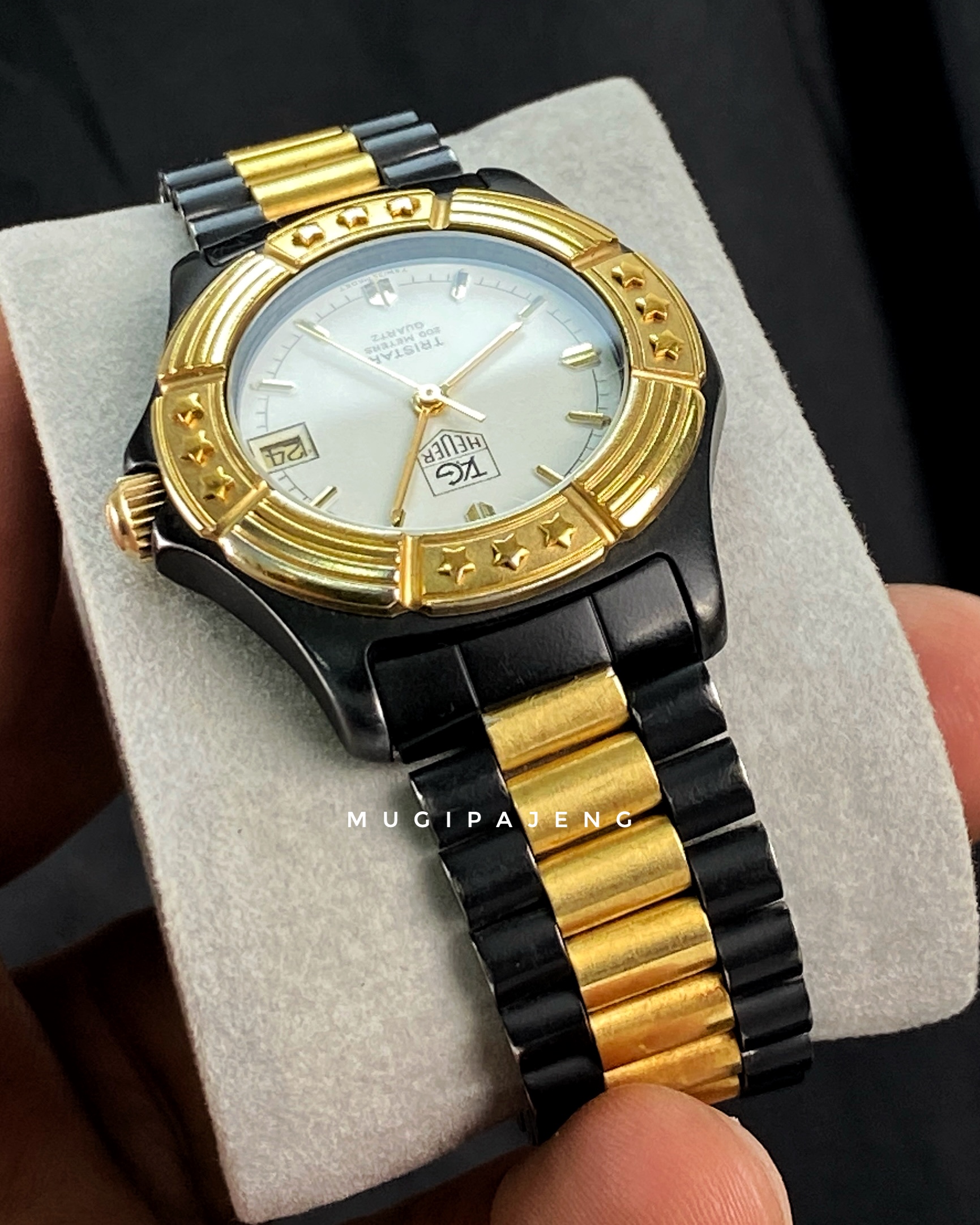 TAG Heuer Tristar Ref. 956.808 – Gold & Black - Gambar 8