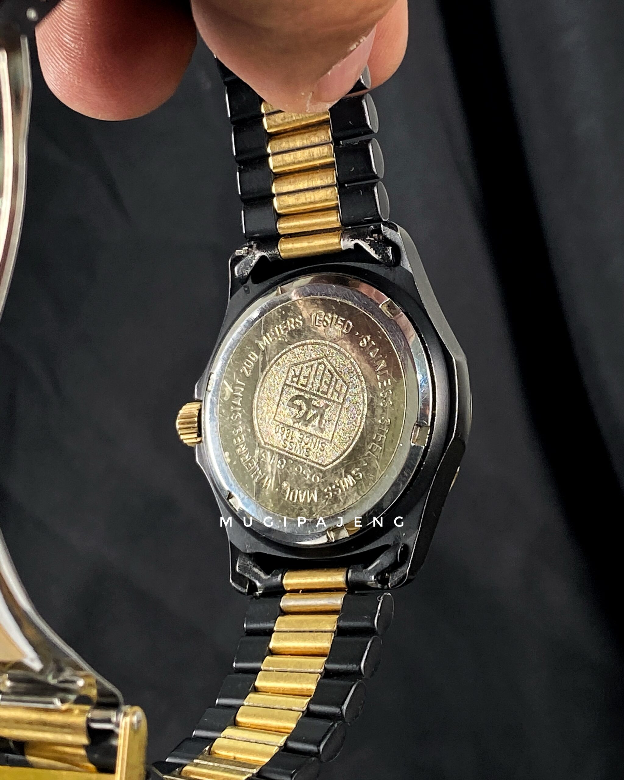 TAG Heuer Tristar Ref. 956.808 – Gold & Black - Gambar 10