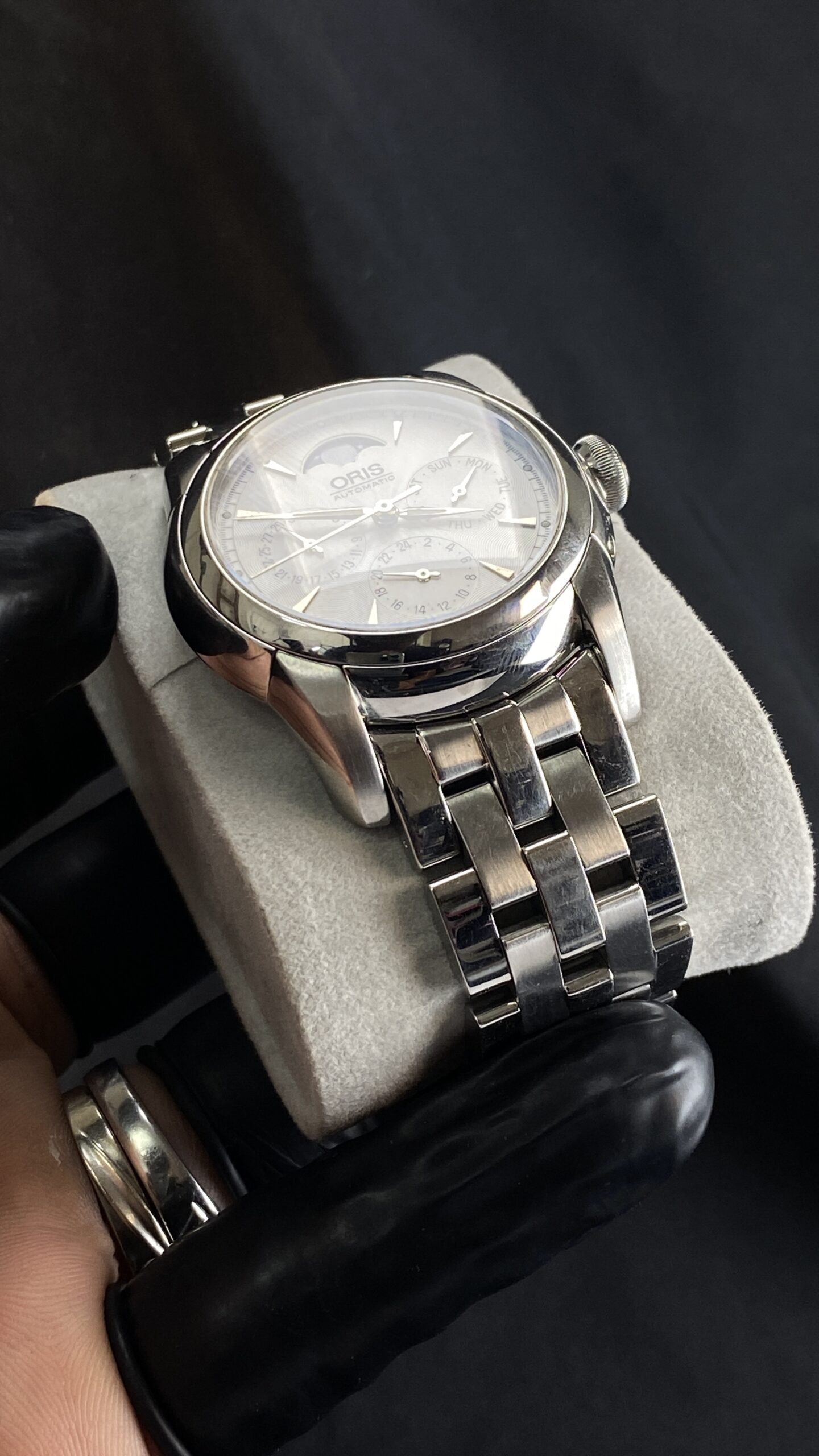 ORIS Artelier Complication 2003 Moonphase Ref.581 7554 4051 - Gambar 3