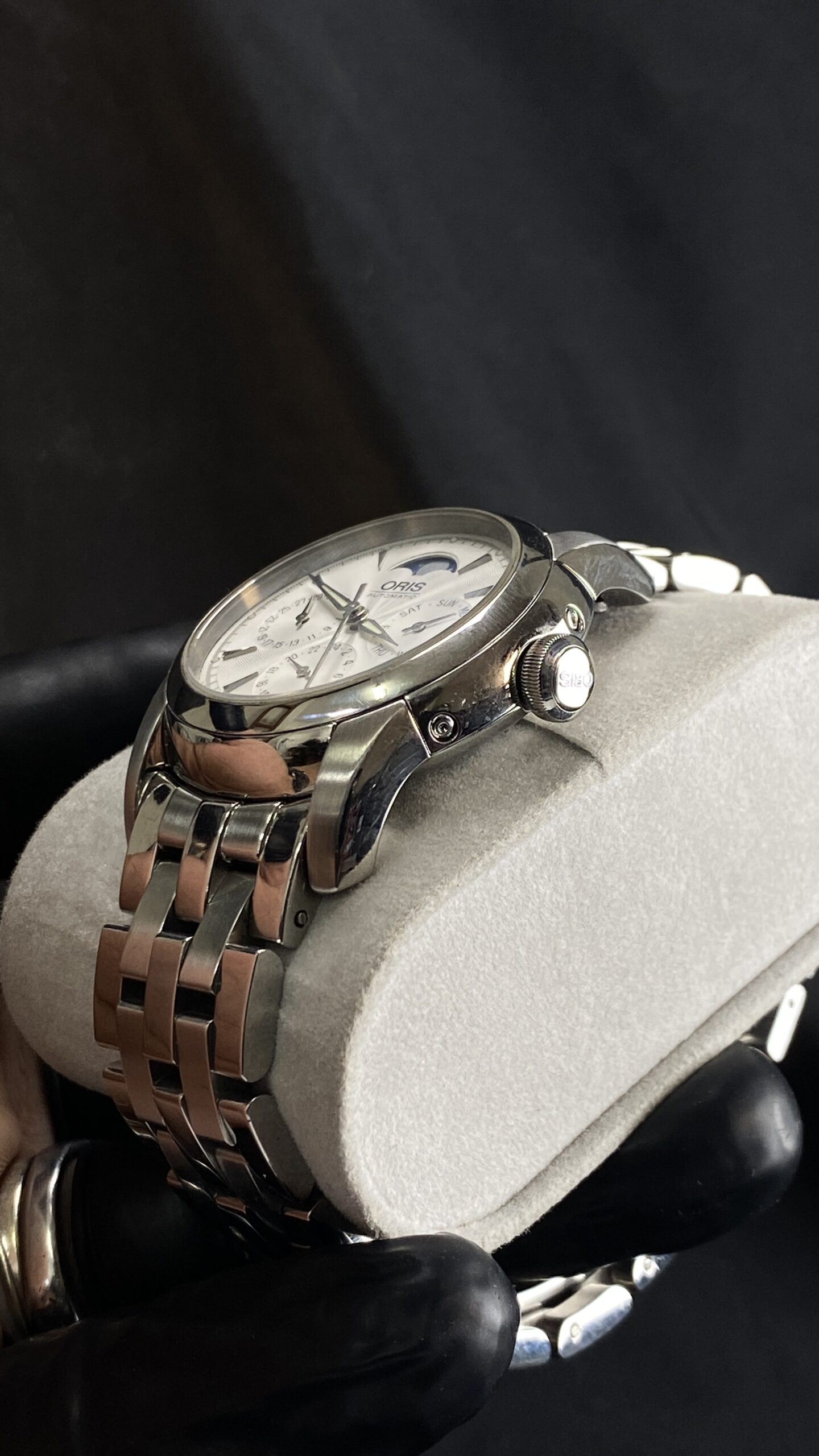 ORIS Artelier Complication 2003 Moonphase Ref.581 7554 4051 - Gambar 6