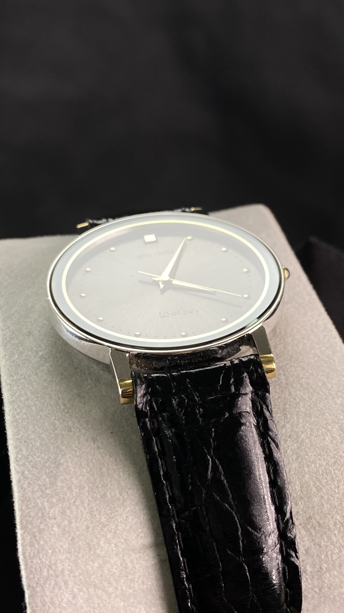 Seiko Dolce Ref. 95631-6020 – Dark Grey Dial - Gambar 2
