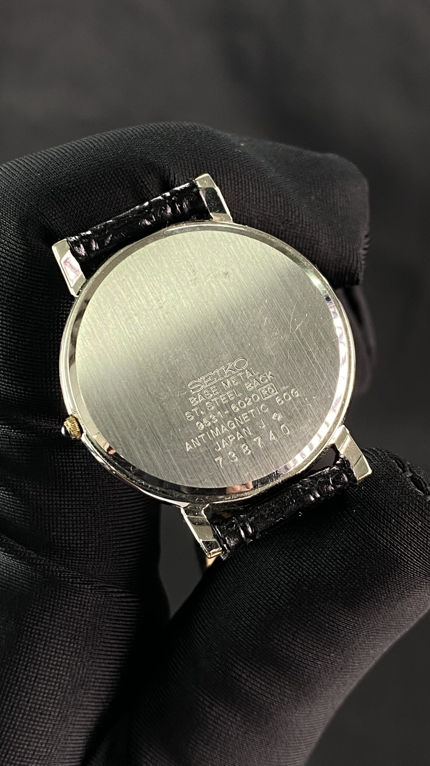 Seiko Dolce Ref. 95631-6020 – Dark Grey Dial - Gambar 8