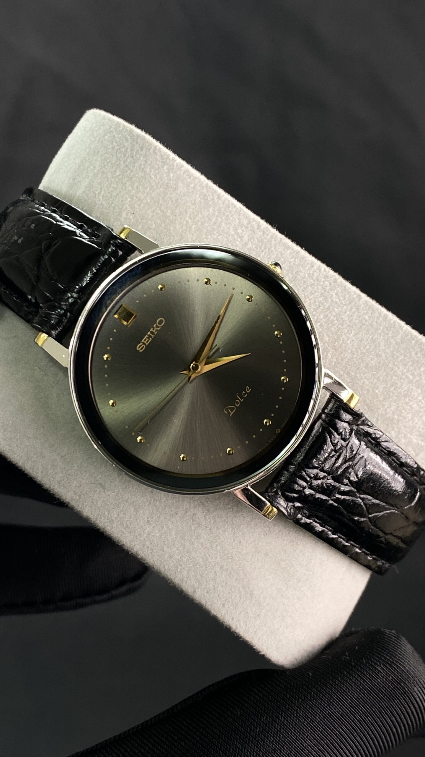 Seiko Dolce Ref. 95631-6020 – Dark Grey Dial