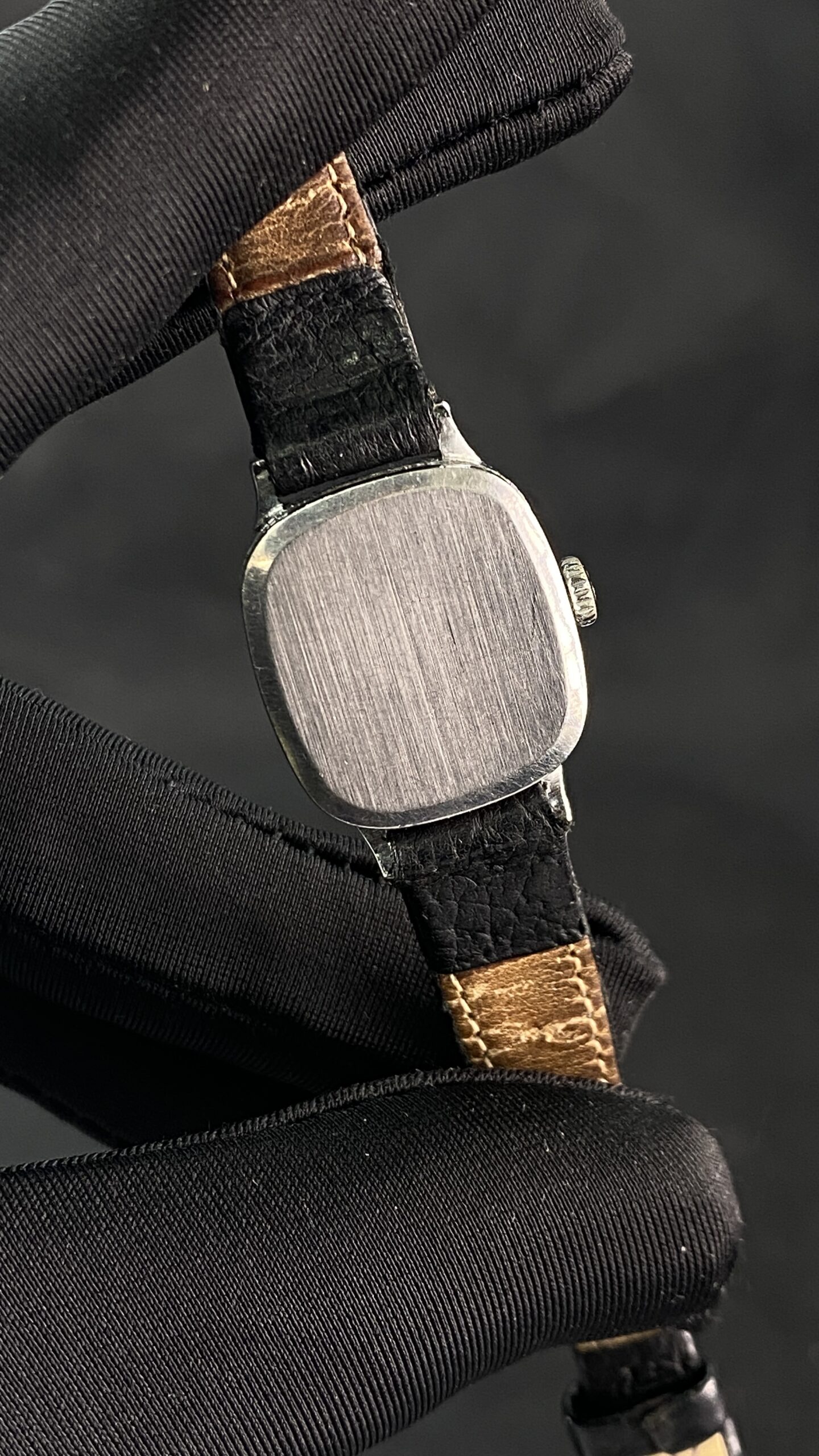Tissot Stylist "Türler" Double-Signed Dial Vintage Manual Wind - Gambar 9