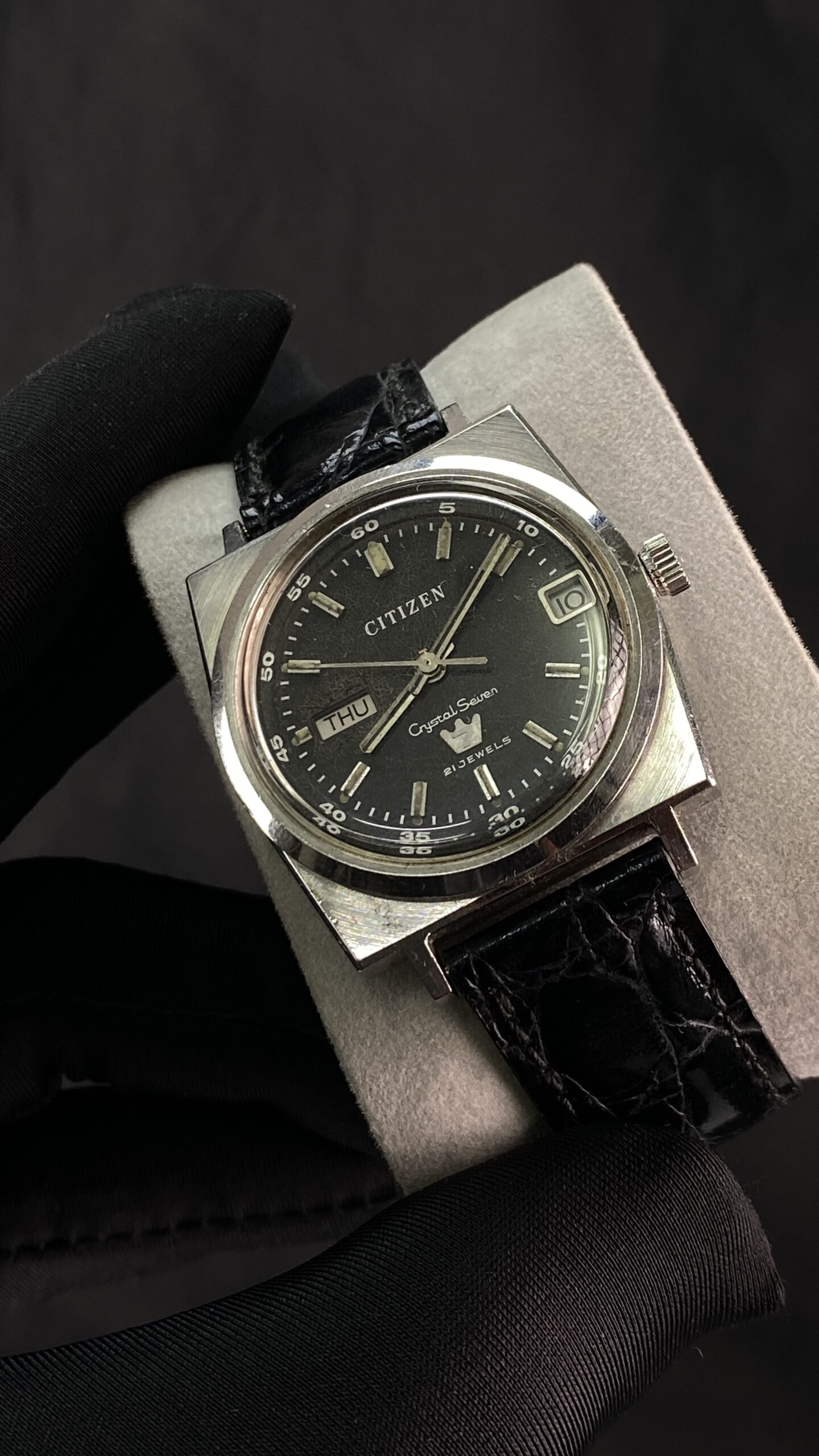 Citizen Crystal Seven Split Day-Date Ref. ACSS2806-Y – 21 Jewels - Gambar 6
