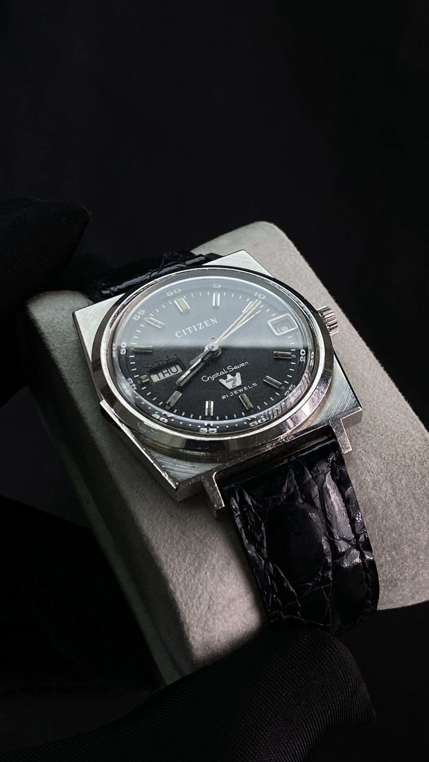 Citizen Crystal Seven Split Day-Date Ref. ACSS2806-Y – 21 Jewels - Gambar 7