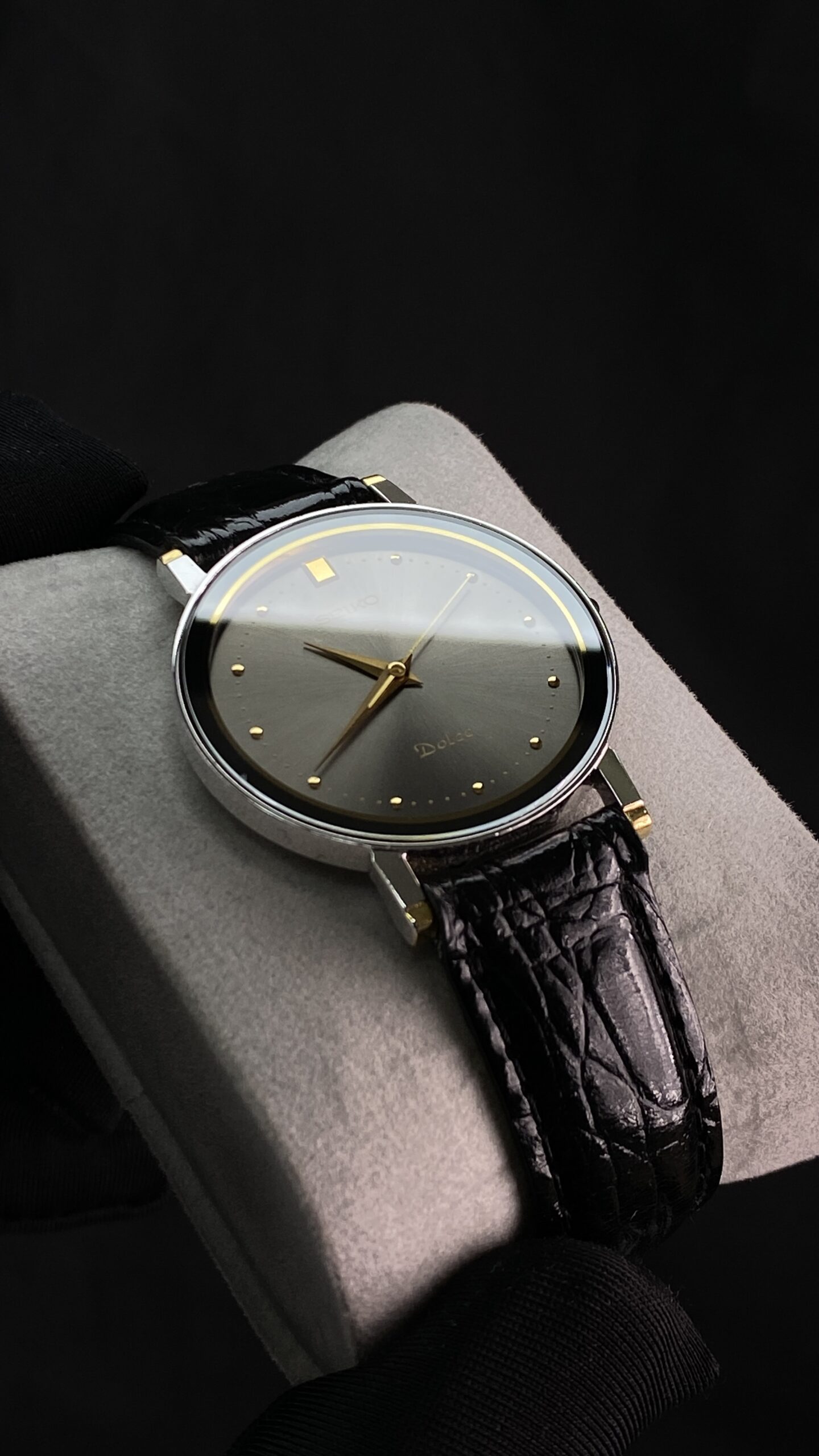 Seiko Dolce Ref. 95631-6020 – Dark Grey Dial - Gambar 11