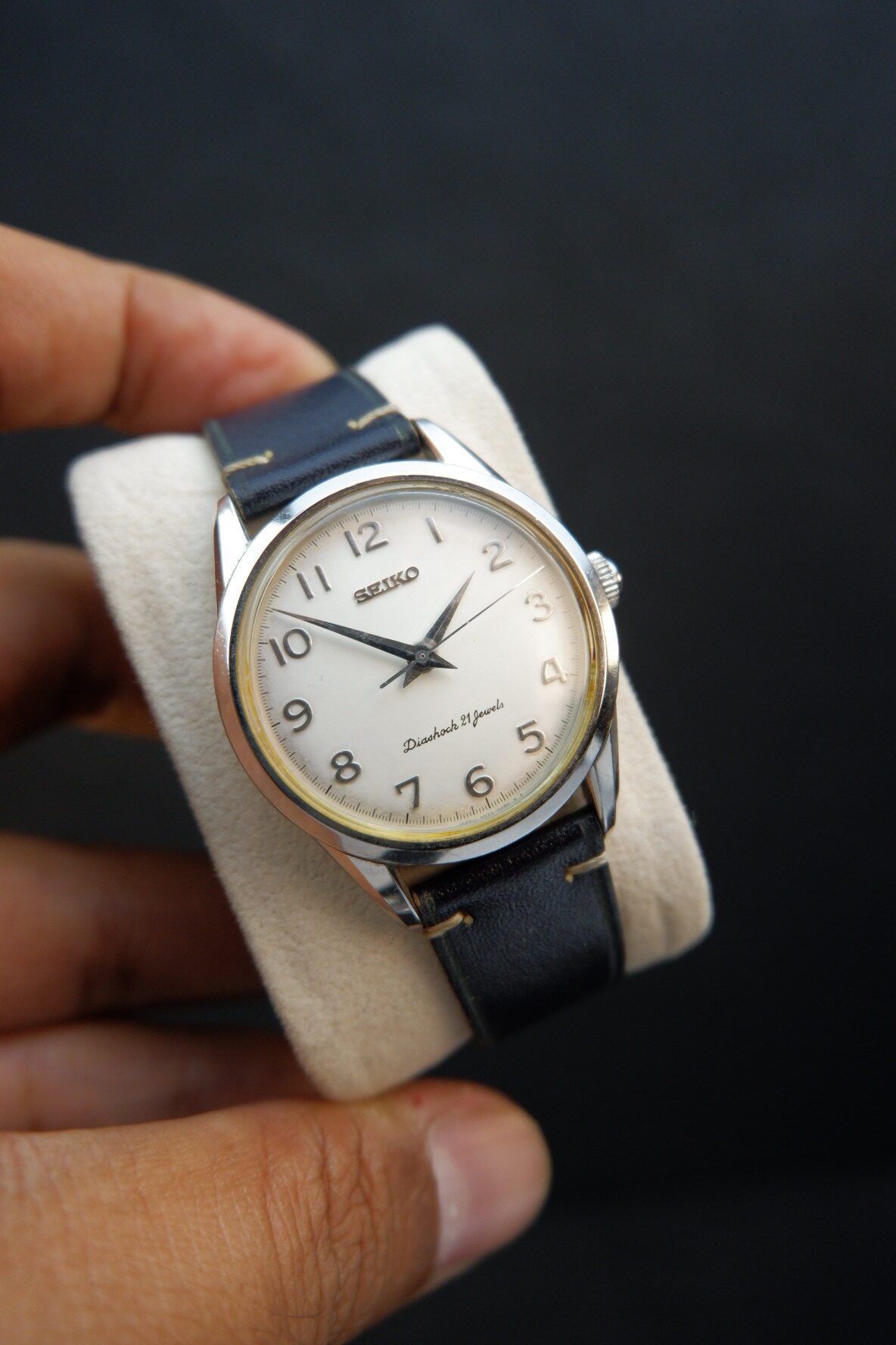 Vintage Seiko "Diashock 21 Jewels" (Ref. SCVG007 / 4S24-0070)