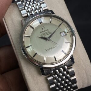 OMEGA automatic chronometer with a signature "pie-pan" dial Ref. 168.004