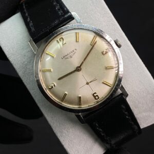LONGINES Calatrava Style Art Deco Dial with Subsecond Manual Wind