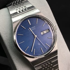 CITIZEN QUARTZ CQ DIAL BIRU DENIM ALL ORIGINAL