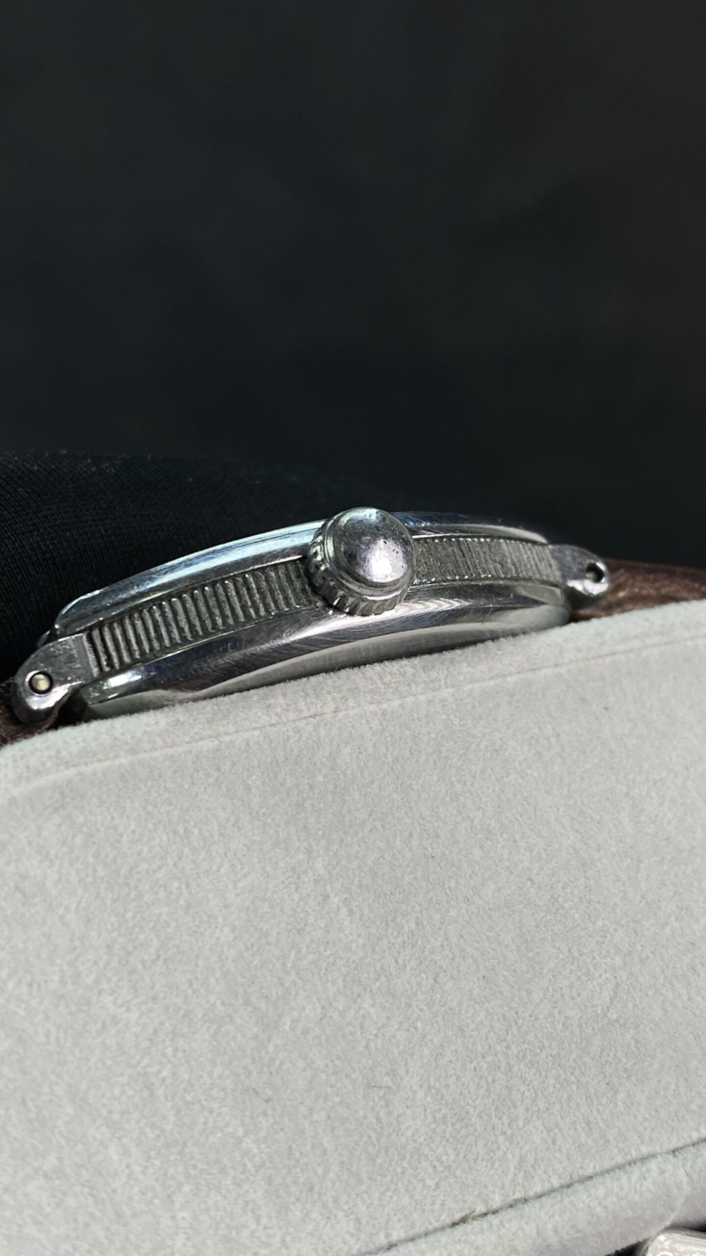 Antique ELGIN Art Deco Driver watch - Gambar 8