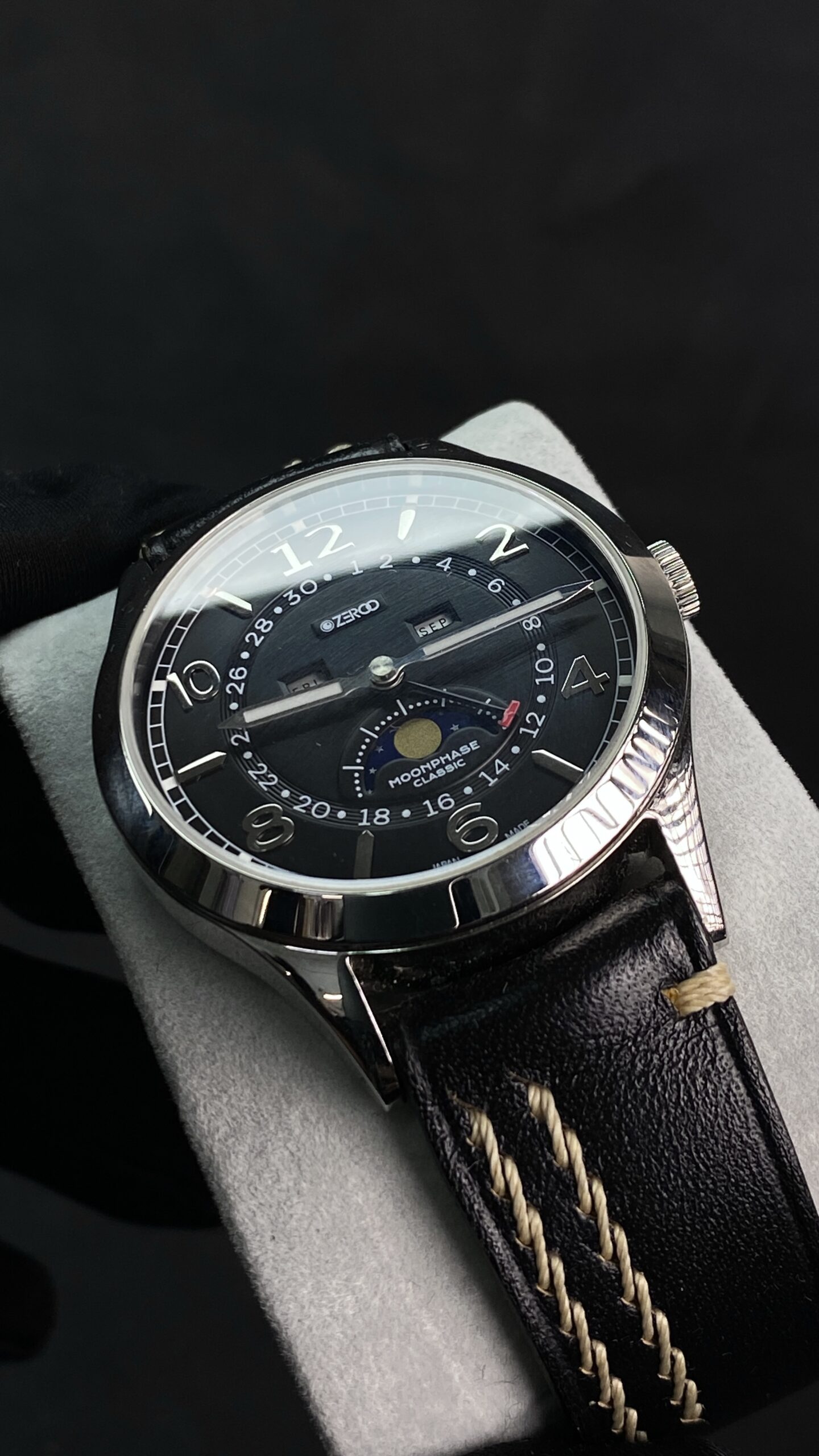 ZEROO C2 The Virgo Classic Moonphase II ZC002SBK - Gambar 3